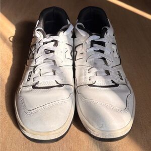 New Balance 550 White/Black Men’s Size 8.5